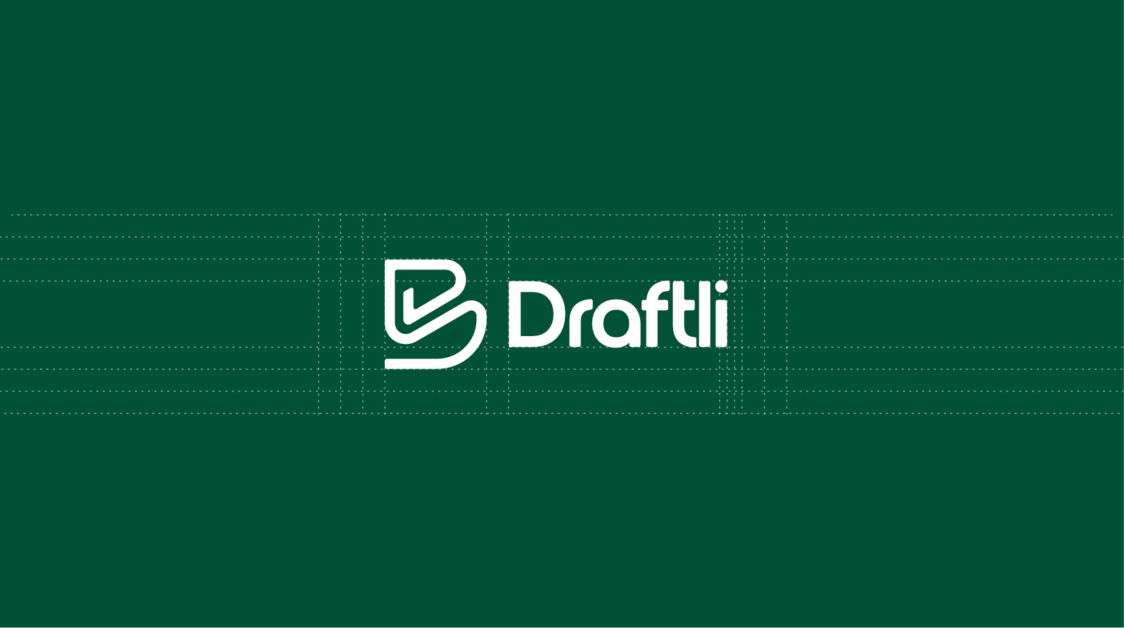 Example of Draftli — D + Checkmark Brand Identity
