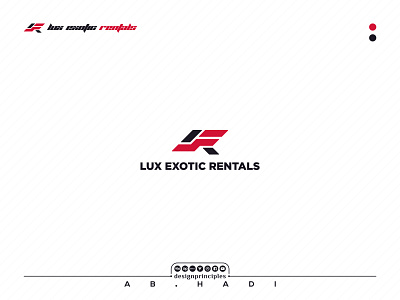 Luxury Car Rental Logo Design car company digital exotic lamborghini letter logo logo logos lux luxury minimalist moto next promote rental