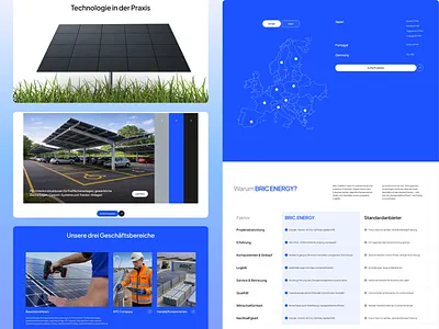 B2B Solar Energy, EPC & Photovoltaic Systems — Web Design b2b branding design epc figma solar energy ui web webdesign website