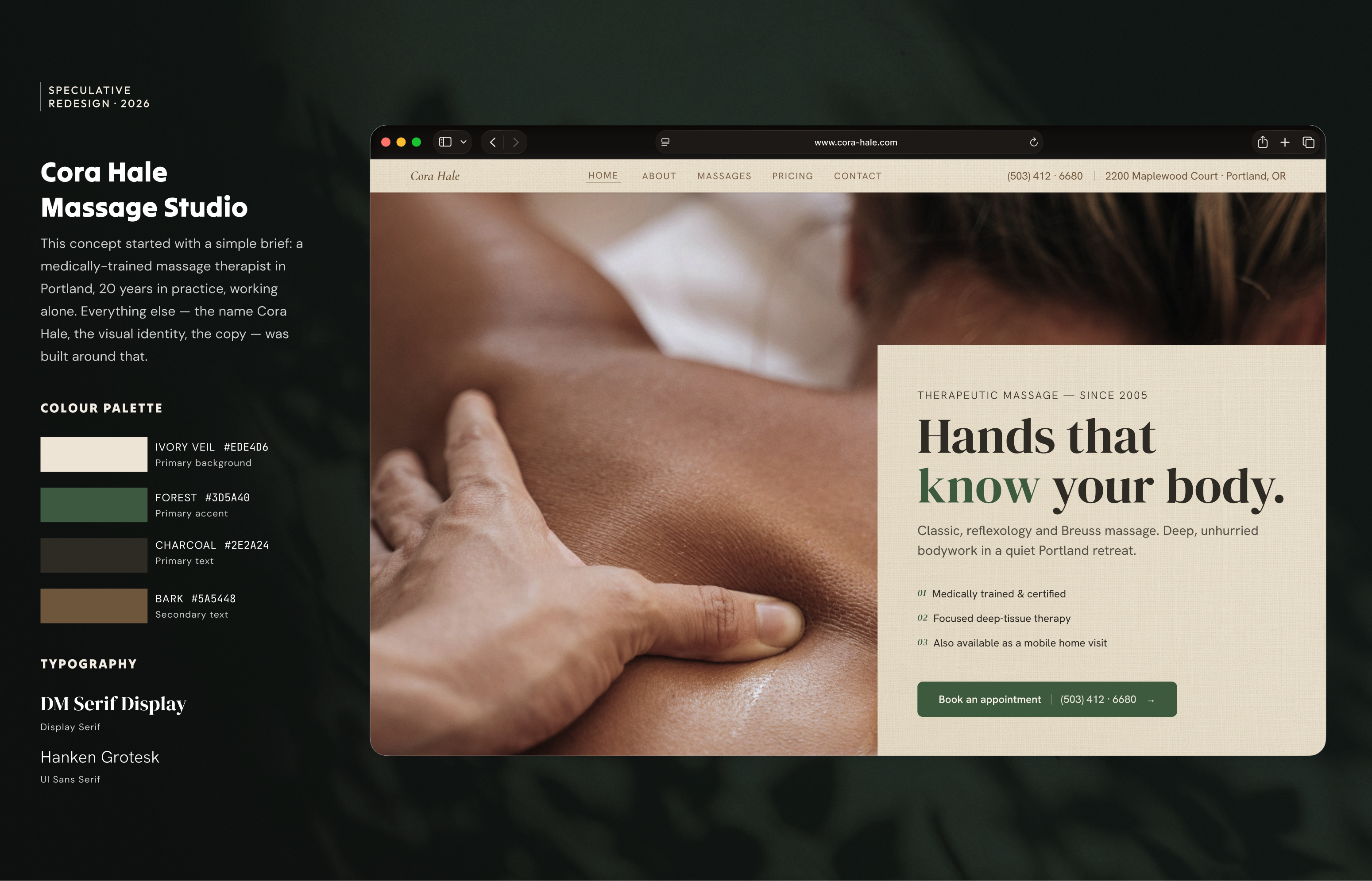 Example of Web Design & Webflow Development
