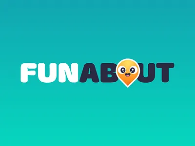 Funabout Logo Design app icon branding graphic design identity logo logo mark