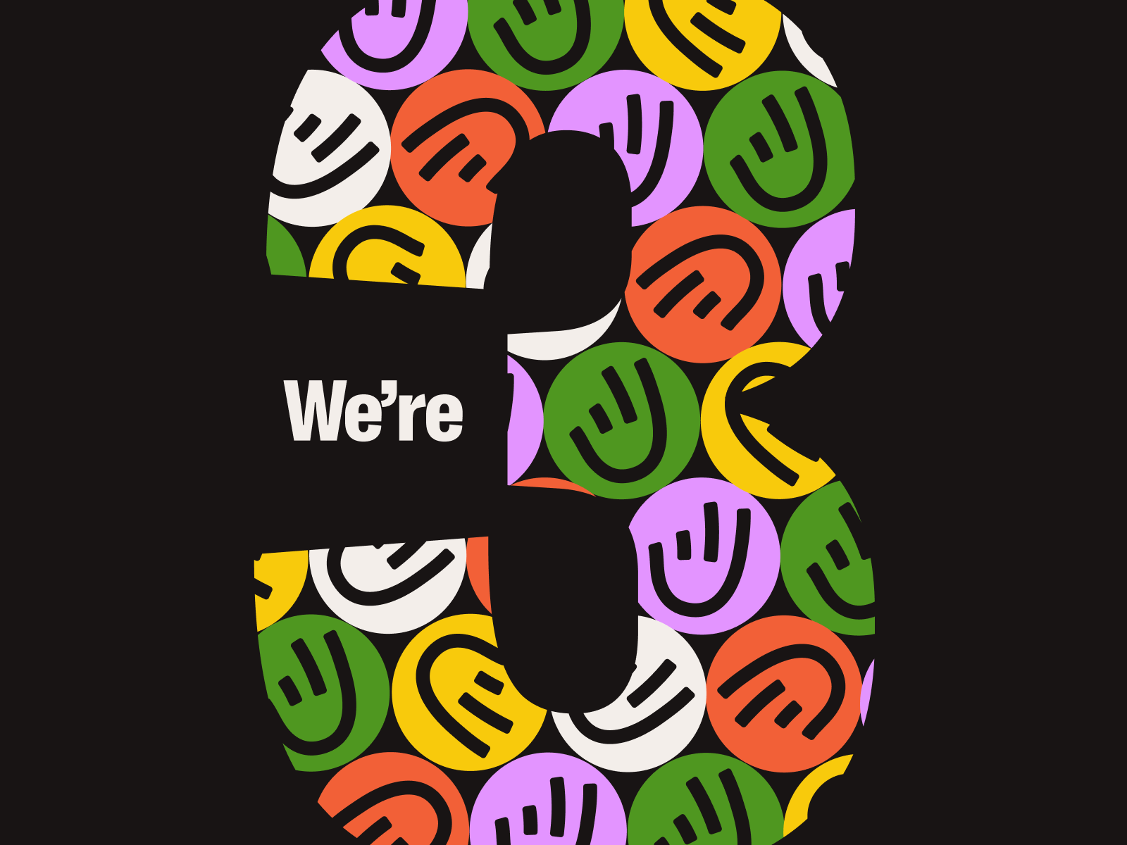 Heyo is three