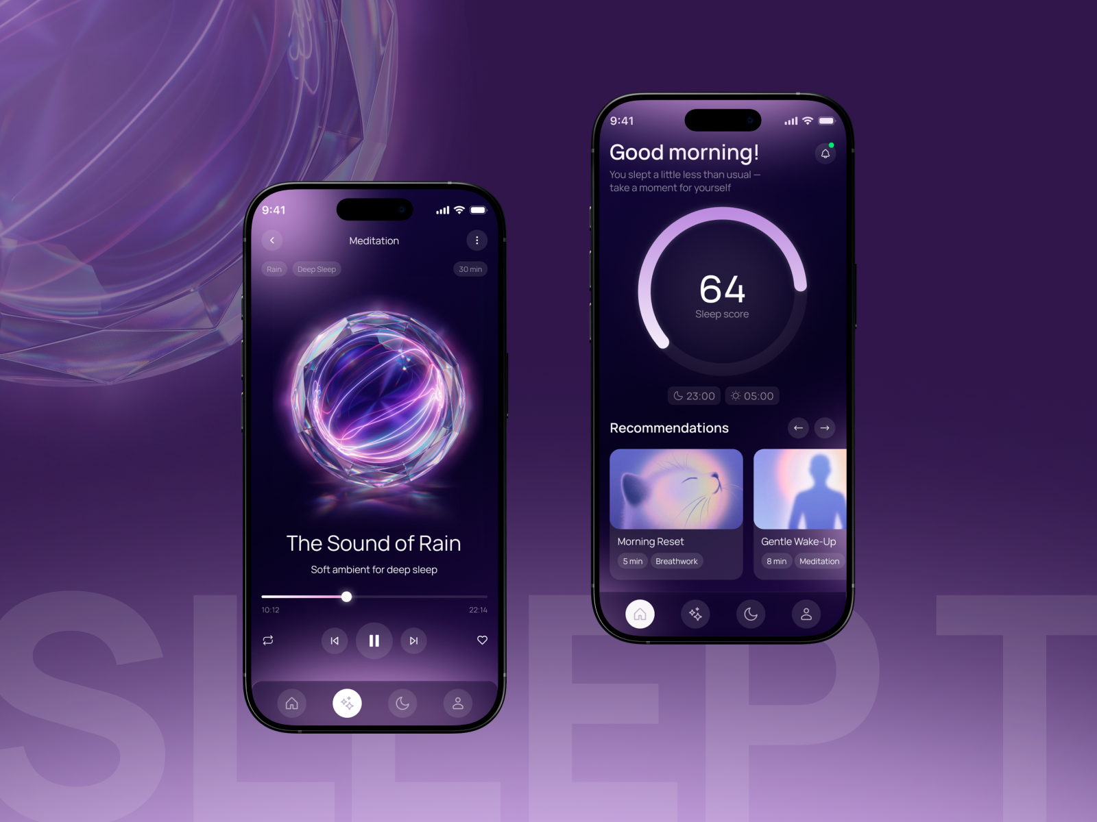 Sleep Tracker App | UI
