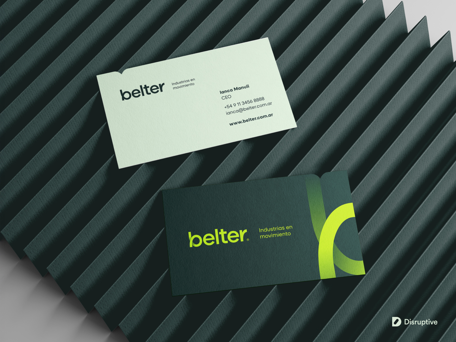 Belter - Industrial Rebranding & Visual Identity System
