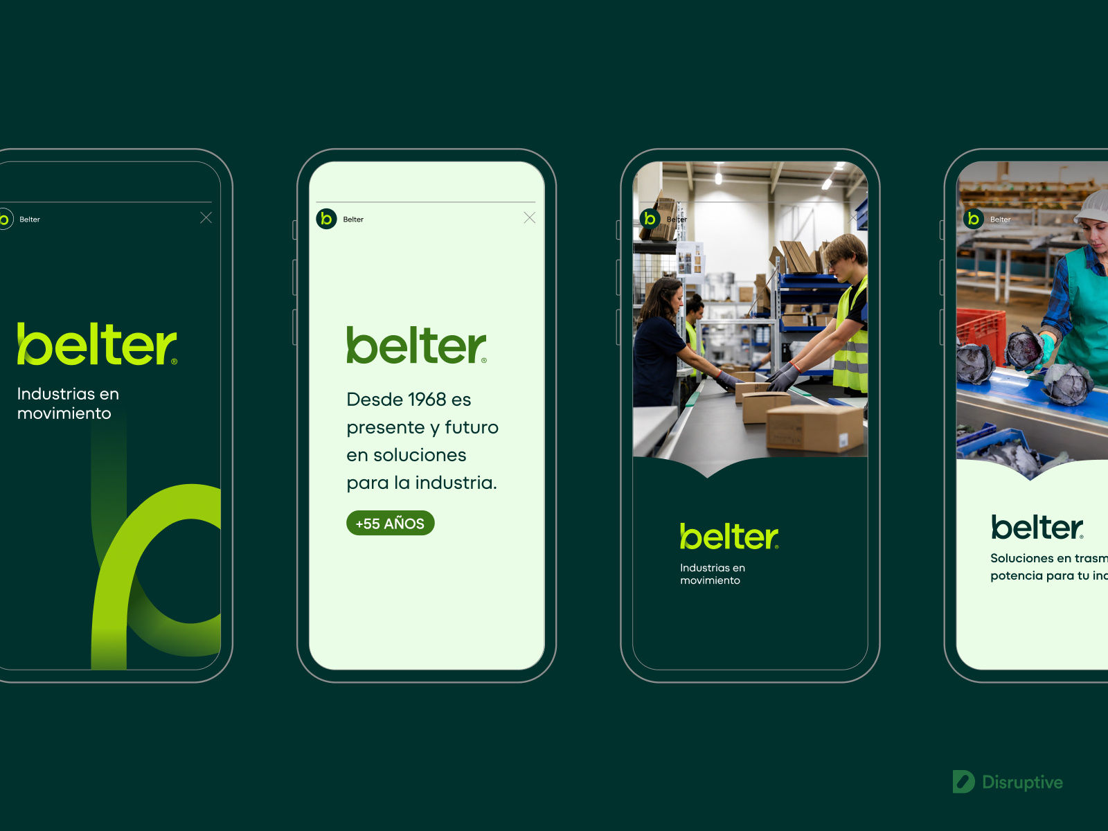 Belter - Industrial Rebranding & Visual Identity System