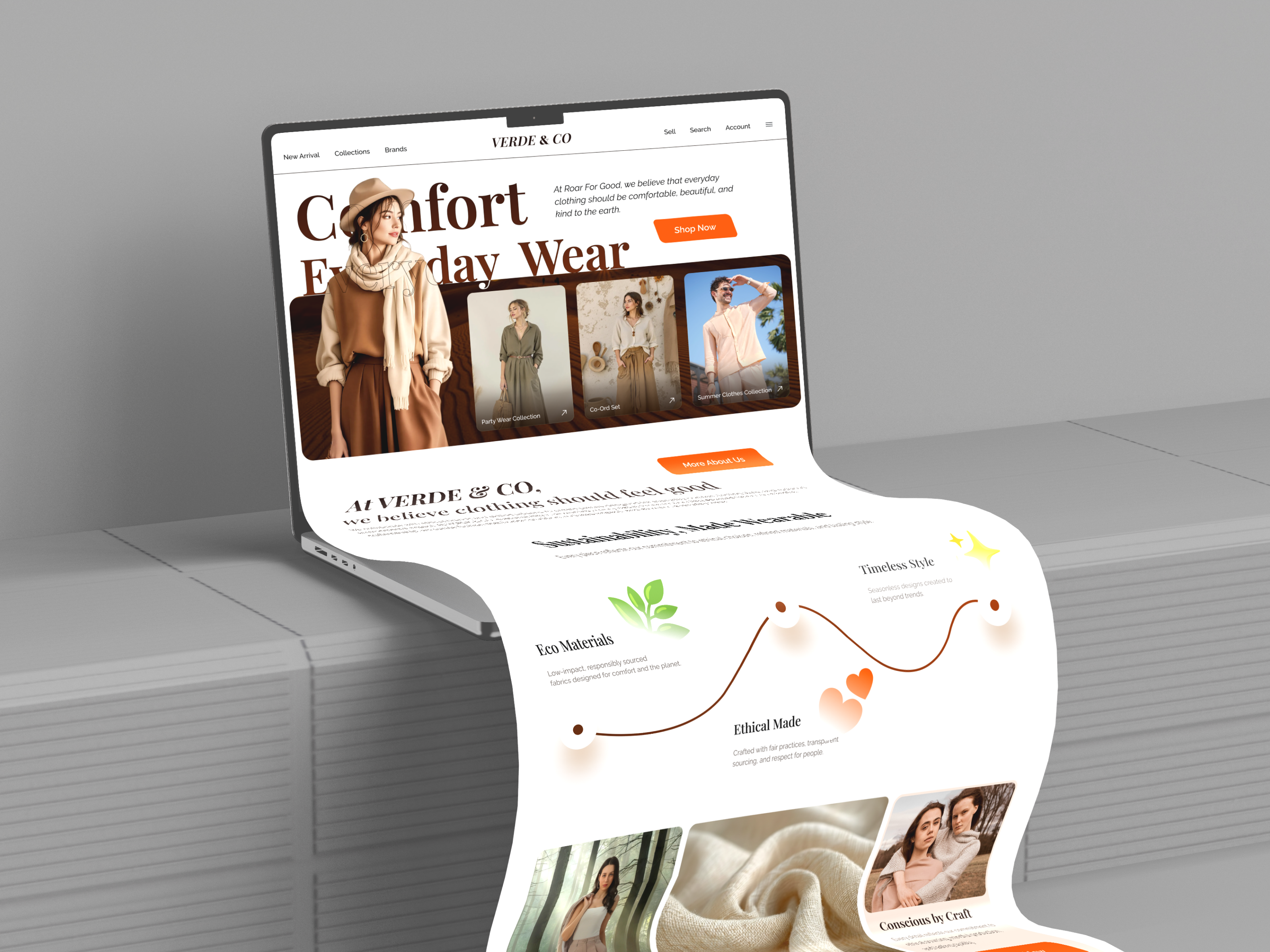 Example of E Commerce UI/UX Design