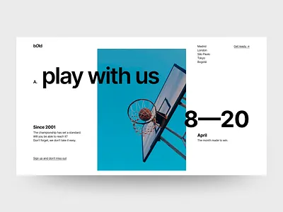 bOld website app branding branding design flat flat design interface logo site sport design ui user experience user interface ux website website design