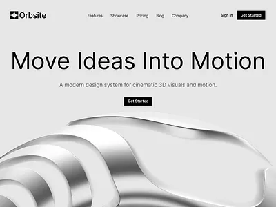 Hero Design 3D Animation 3d 3d animation 3d blender abstract branding hero animation hero design landing page liquid form liquid motion motion design motion graphics ui design ui ux web design
