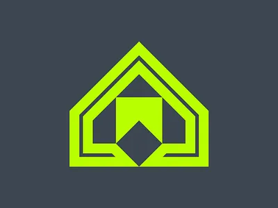 House Bookmark Logo abstract bookmark branding creative design emblem geometric home house icon identity logo mark minimal modern professional save symbol symmetry tag