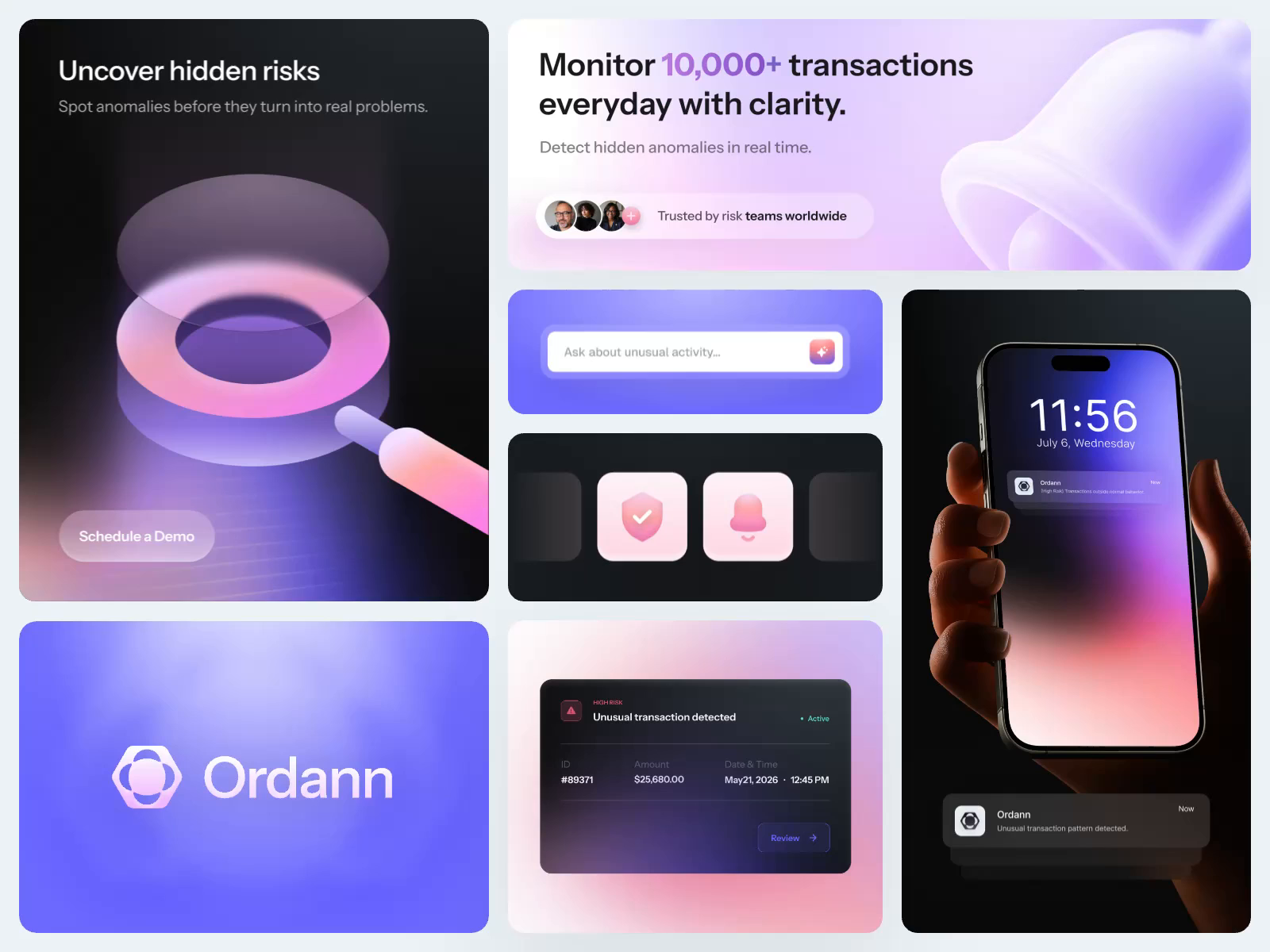Ordann - AI Fintech Risk Detection