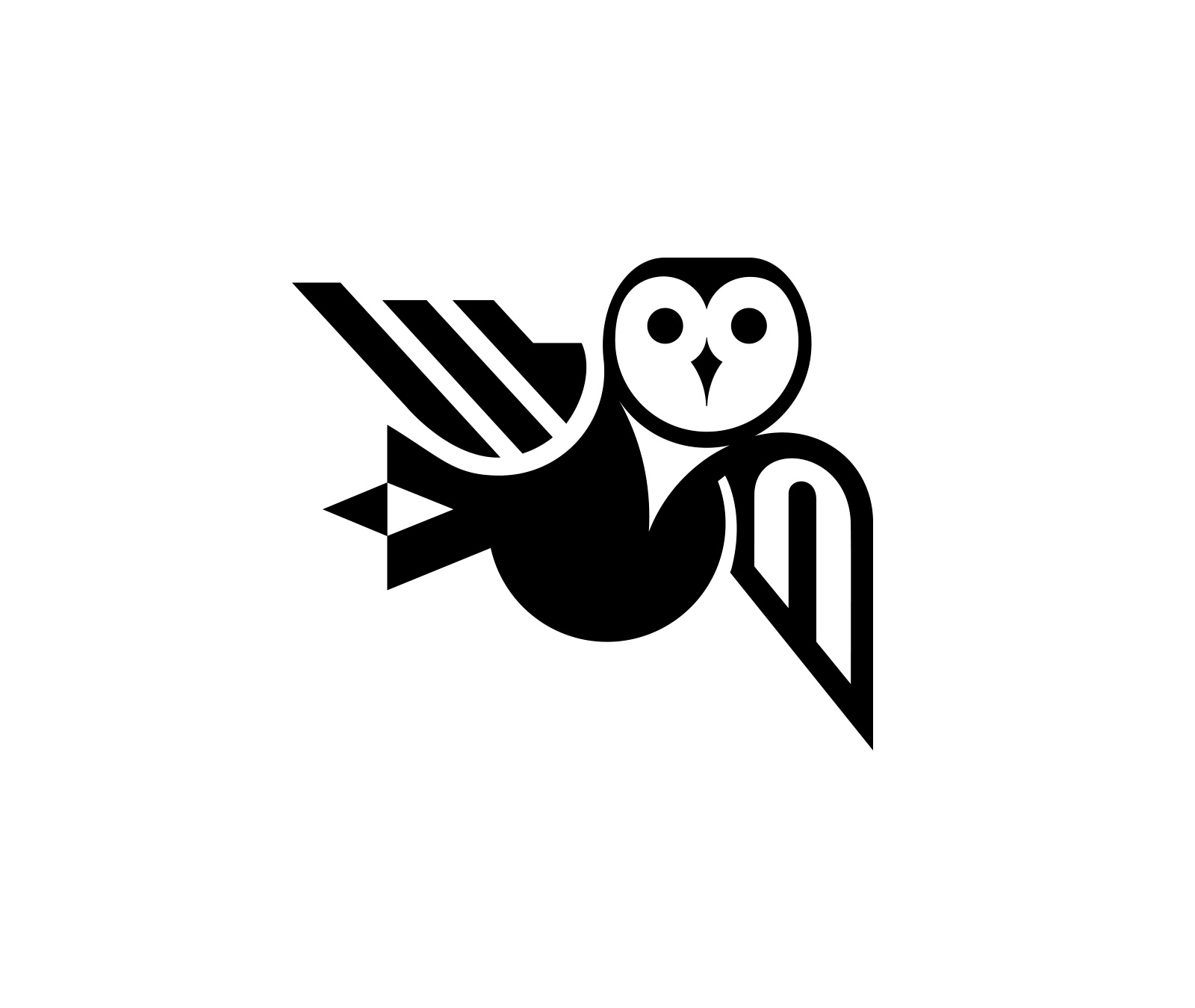 Owl / Symbol 08 ● analoglogo animallogo designlogo logomark minimallogo owl patrykbelc symbol