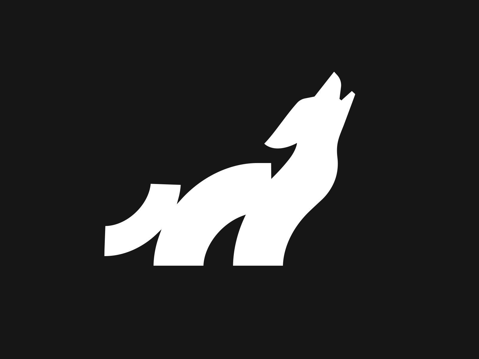 Wolf Logo Design animal branding design explore logo mark minimal samadaraginige shape simple wolf