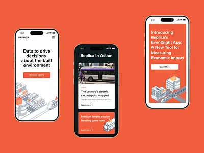 Replica animation branding case study creative design graphic design illustration logo mobile design motion graphics ui ux webdesign