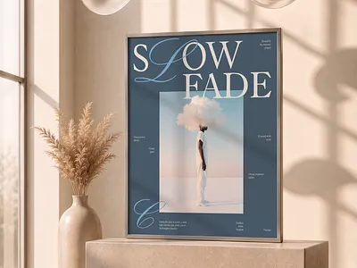 SLOW FADE branding graphic design