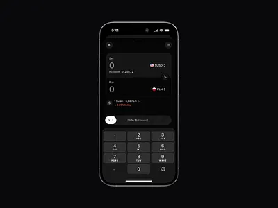 bankito® slide to convert app bank banking concept design finance fintech graphic design ios mobile app modern product product design ui ui design ux