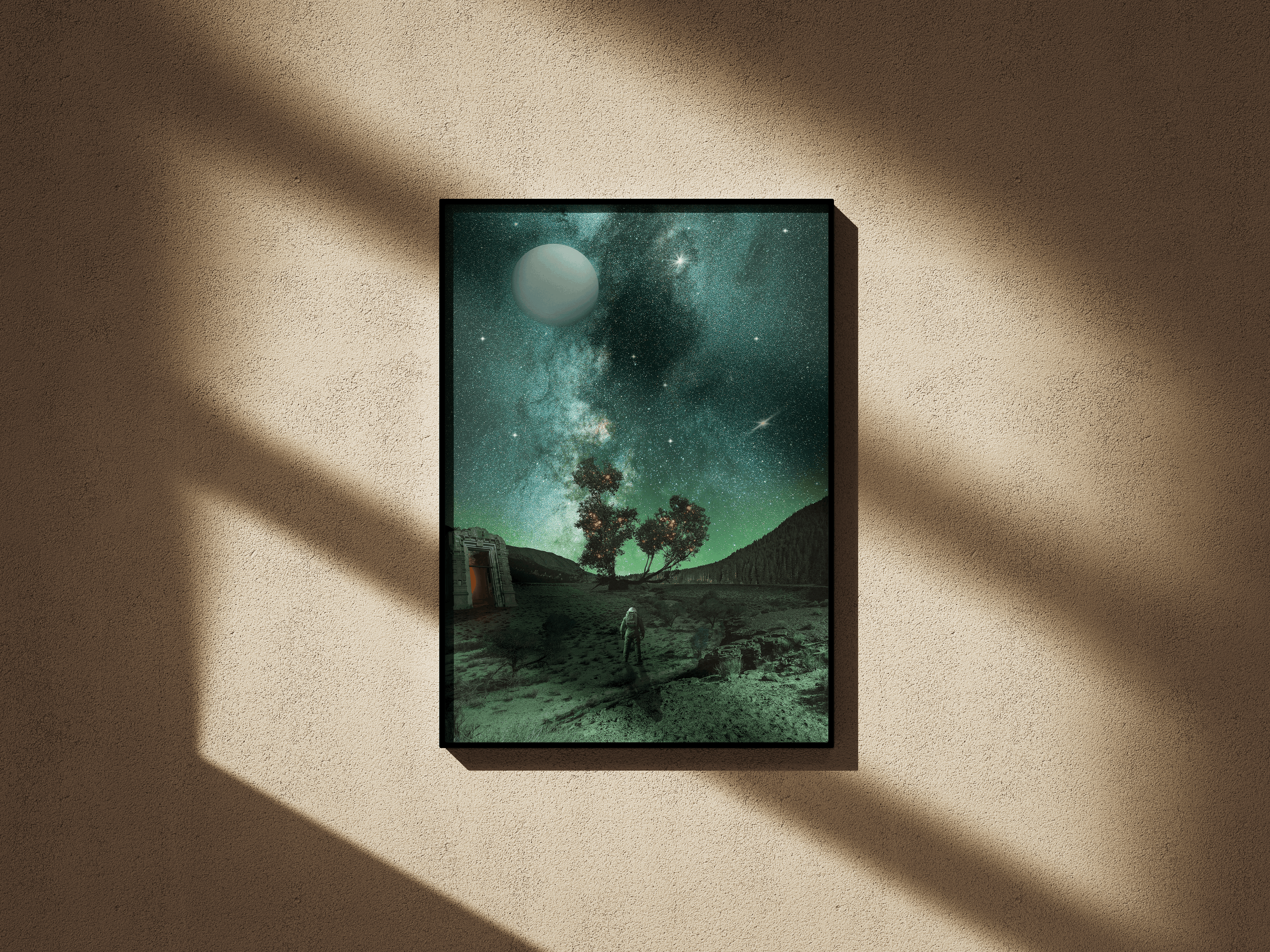 Celestial Passage Digital Artwork design digital art graphic design photomanipulation photoshop art poster design