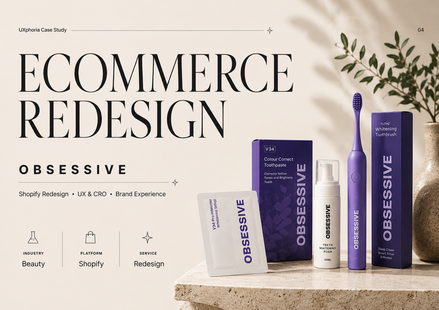 Obsessive Smiles | Premium Dental UX & CRO Redesign conversion conversion rate conversion rate optimization copywriting cro ecommerce shop design shop redesign shopify shopify development