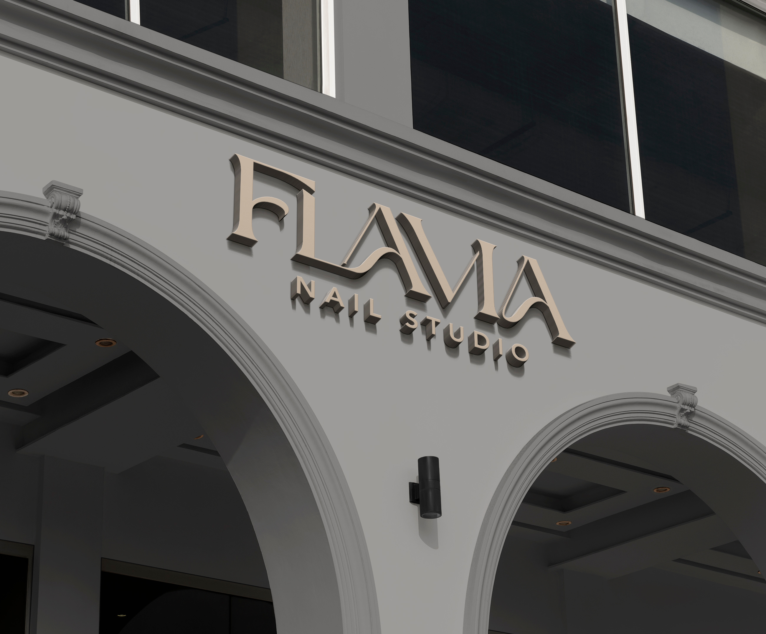 Example of Wordmark Logo For A Beauty Salon