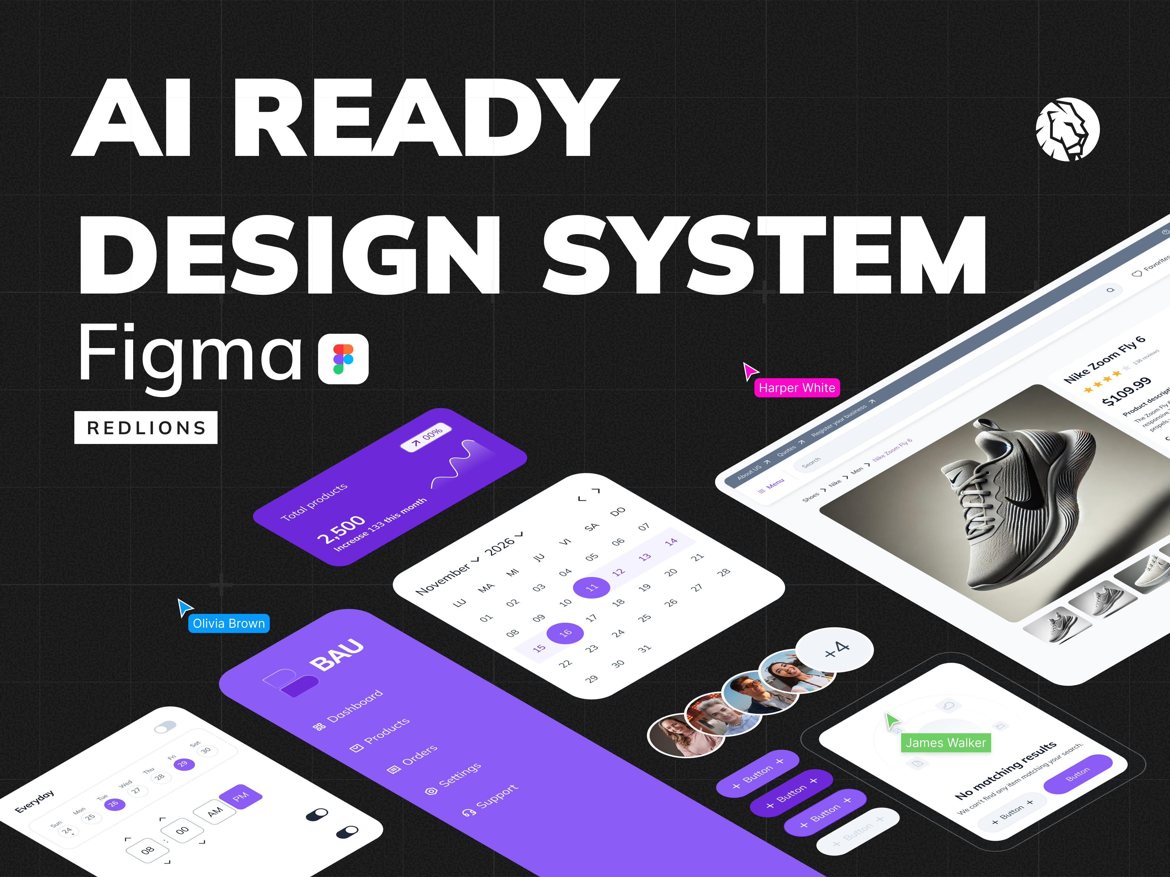 Example of Ai Ready Design System Tokens & Variable