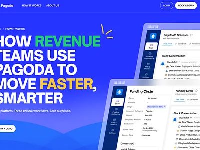 PagodaHQ - SaaS Website brand branding figma saas uidesign web design webdevelopment webflow website