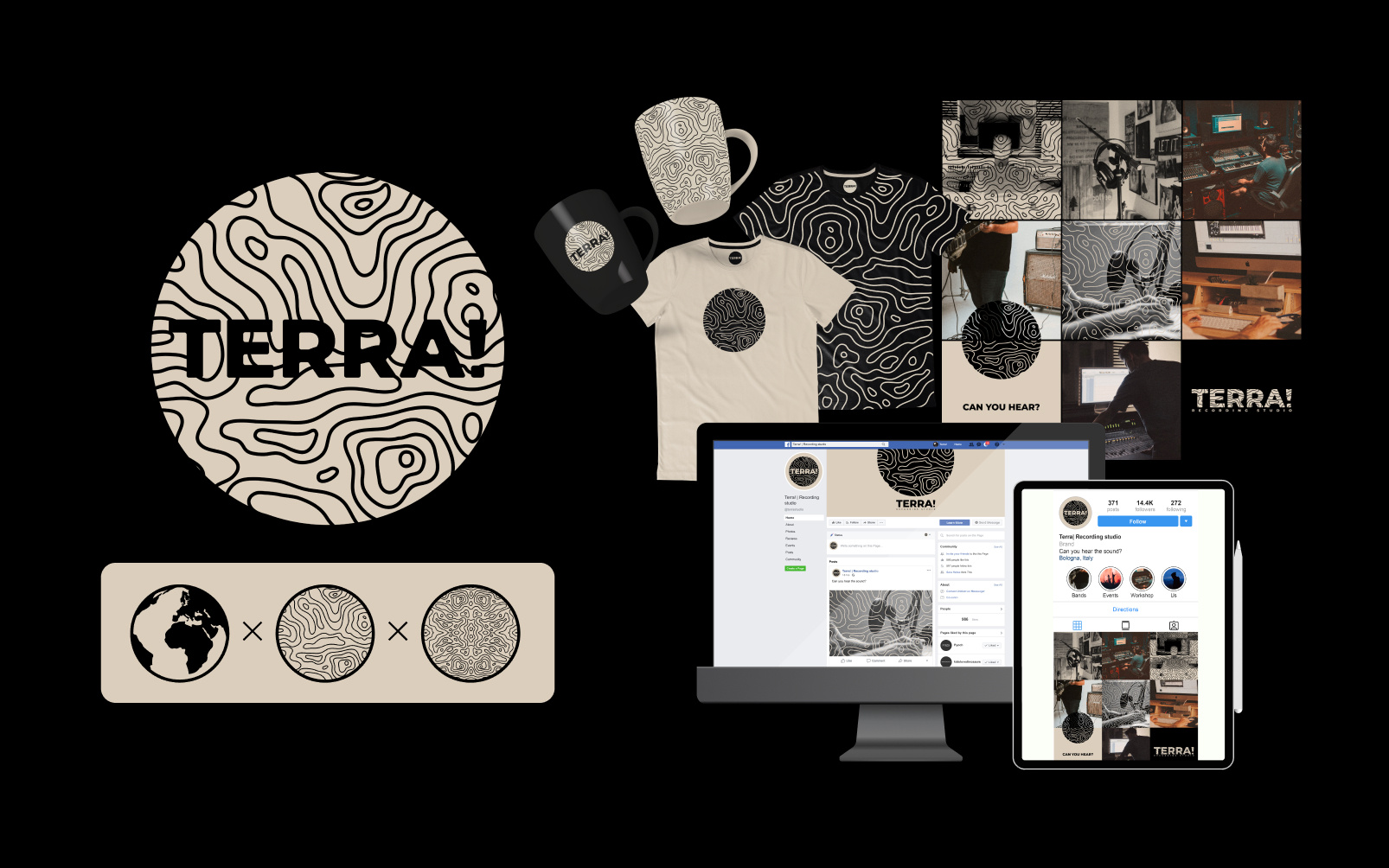 Terra Recording Studio | Brand Identity
