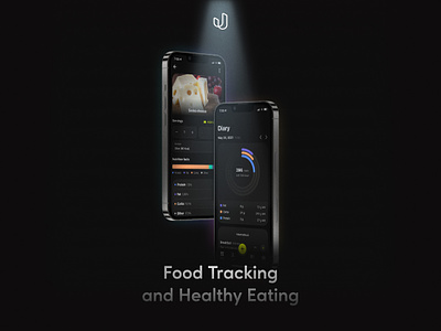 Food Tracking Application app app design application body calories food goals health healthy ios meals mobile mobile app design mobile design mobile ui recipe tracking ui ux
