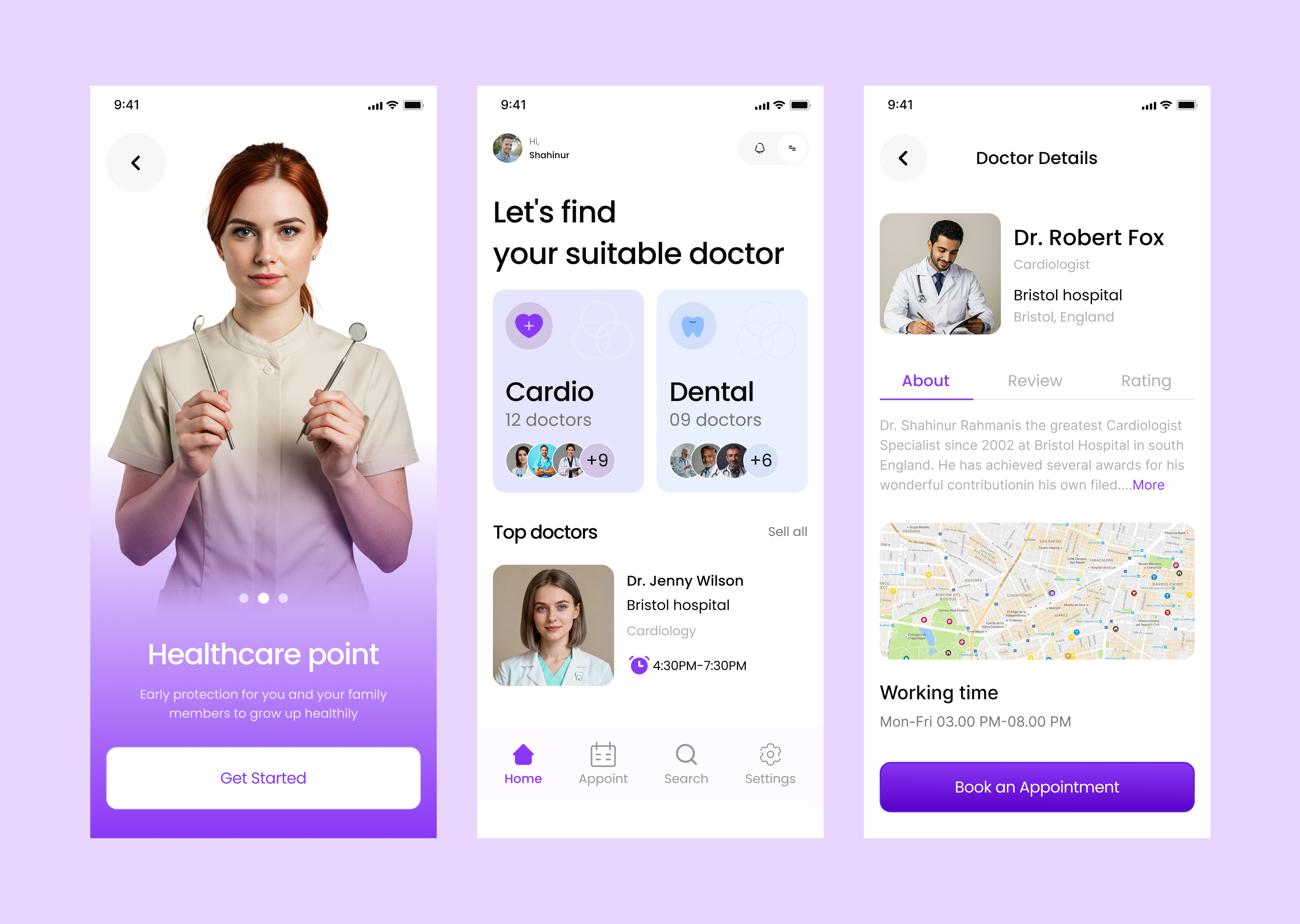 Healthcare App Design appdesign appointmentapp creativedesign dashboarddesign designinspiration doctorbooking figma healthcareapp healthtech medicalapp mobileapp mobileappdesign mobileui productdesign ui design uiux userexperience userinterface ux design