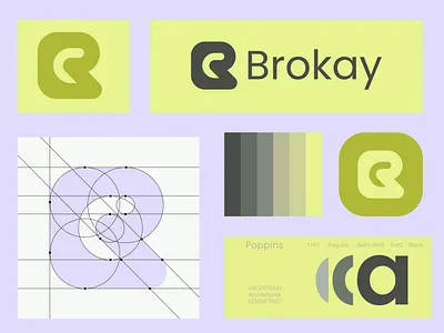 Brokay, B letter brand logo b b logo brand guidelines brand identity brand system branding brokay clean letter b letter mark logo logo design logo letter mark minimal logo monogram logo typography logo visual identity
