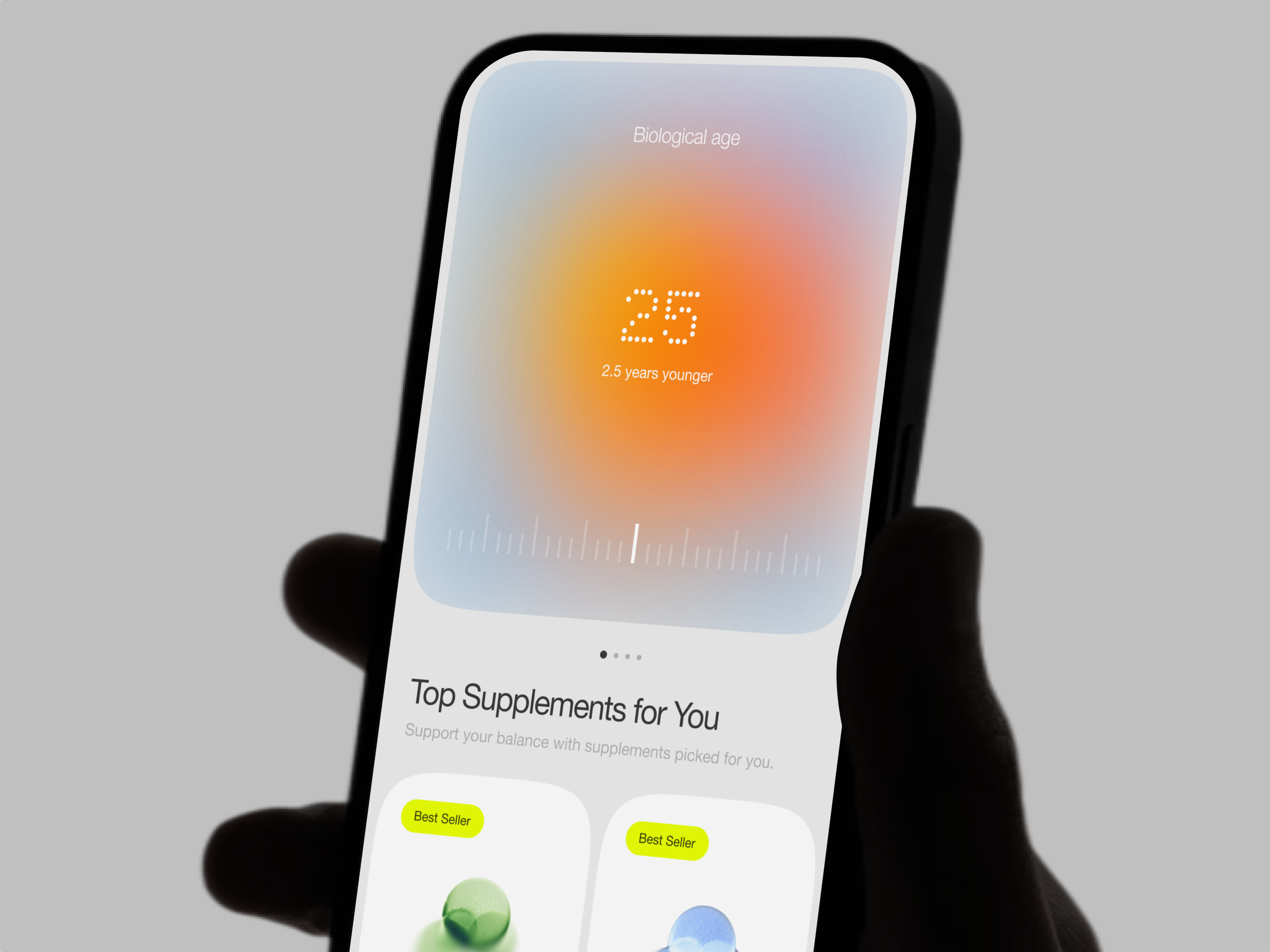 SuperPower Mobile – Smart Health Tracking App UI ai app b2b crm dashboard design health app healthcare interface mobile product saas service software ui ux wellness