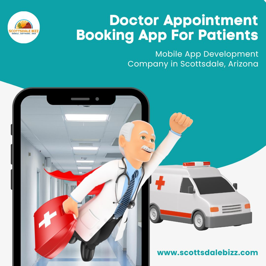 Doctor Appointment Booking App for Patients by Scottsdale Bizz on Dribbble