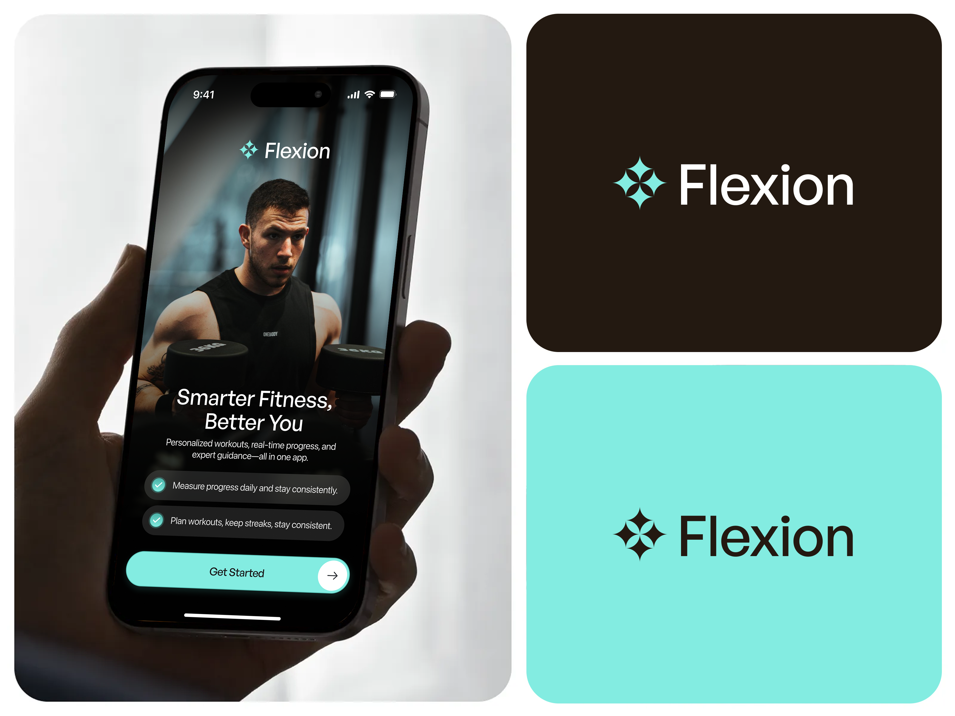 Flexion Fitness Website Logo Design ai brandidentity branding fitness logo graphic design logo logo design logo identity service ui vector visual identity web