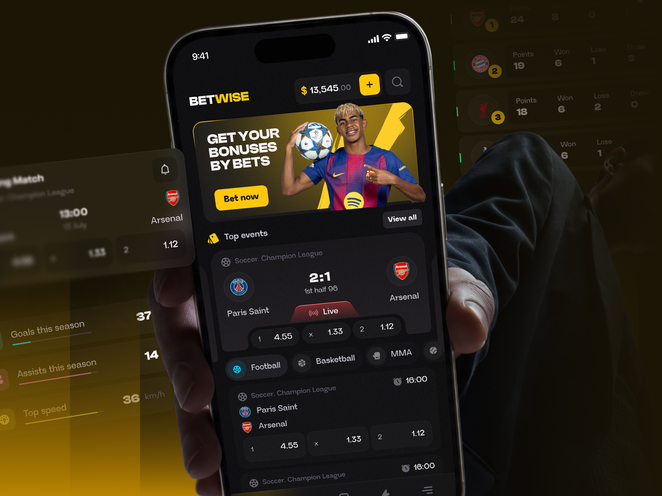 Sport App Design