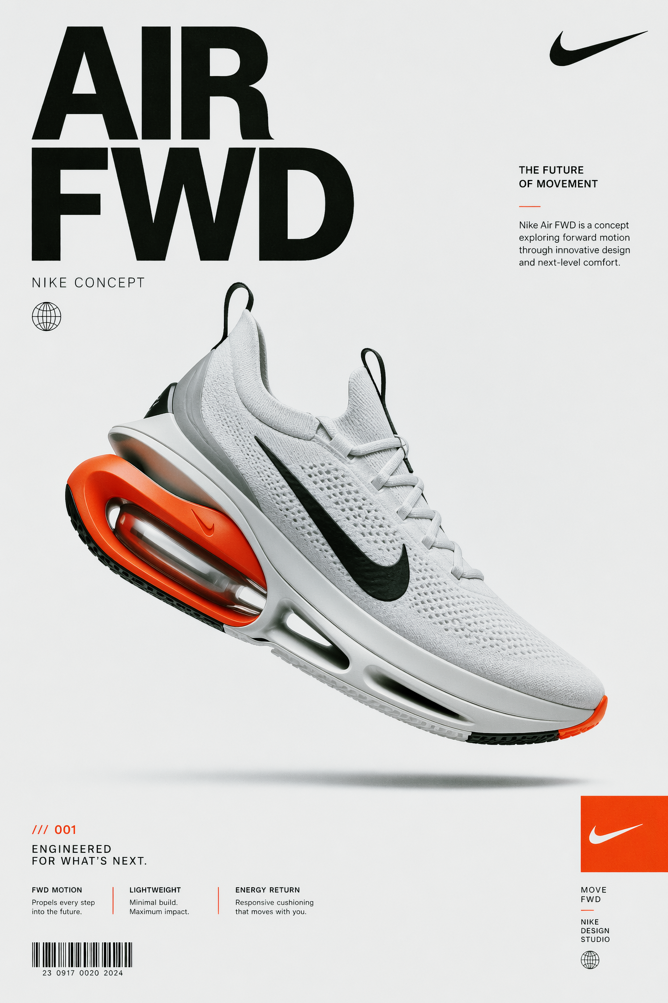 poster NIKE branding design dribbble graphic design illustration logo poster typography ui vector