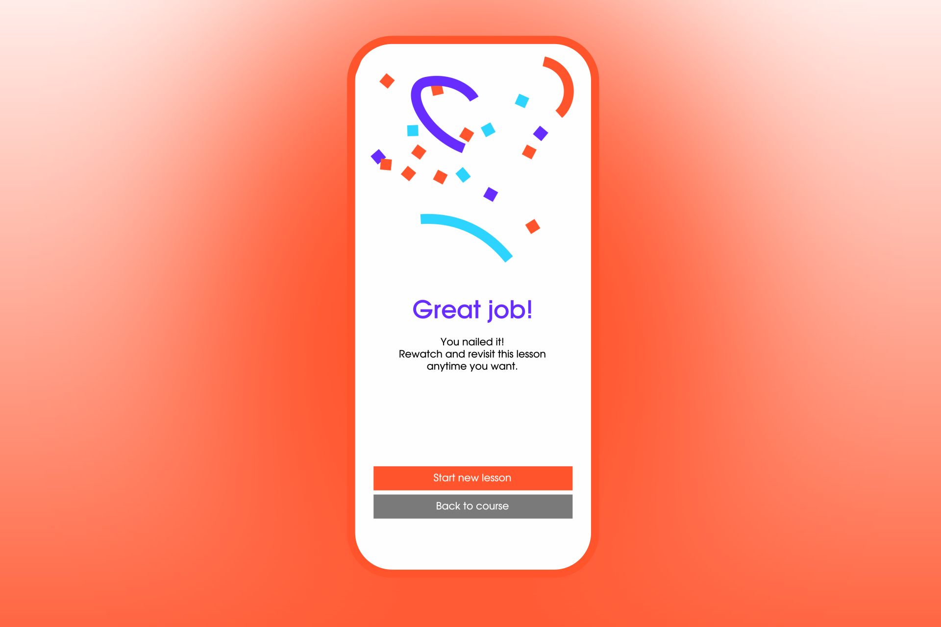 Celebratory UX animation after effects animation celebration design figma interface animation motion design motion graphics ui ux ux animation