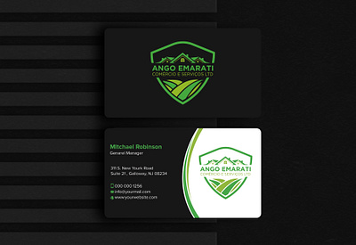 Business Card Design graphic design logo stationery design