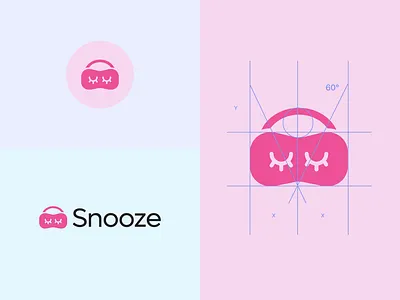 Branding For Snooze brand identity brandbook branding gummies gummy logo logo logo design logo mark sleep visual identity