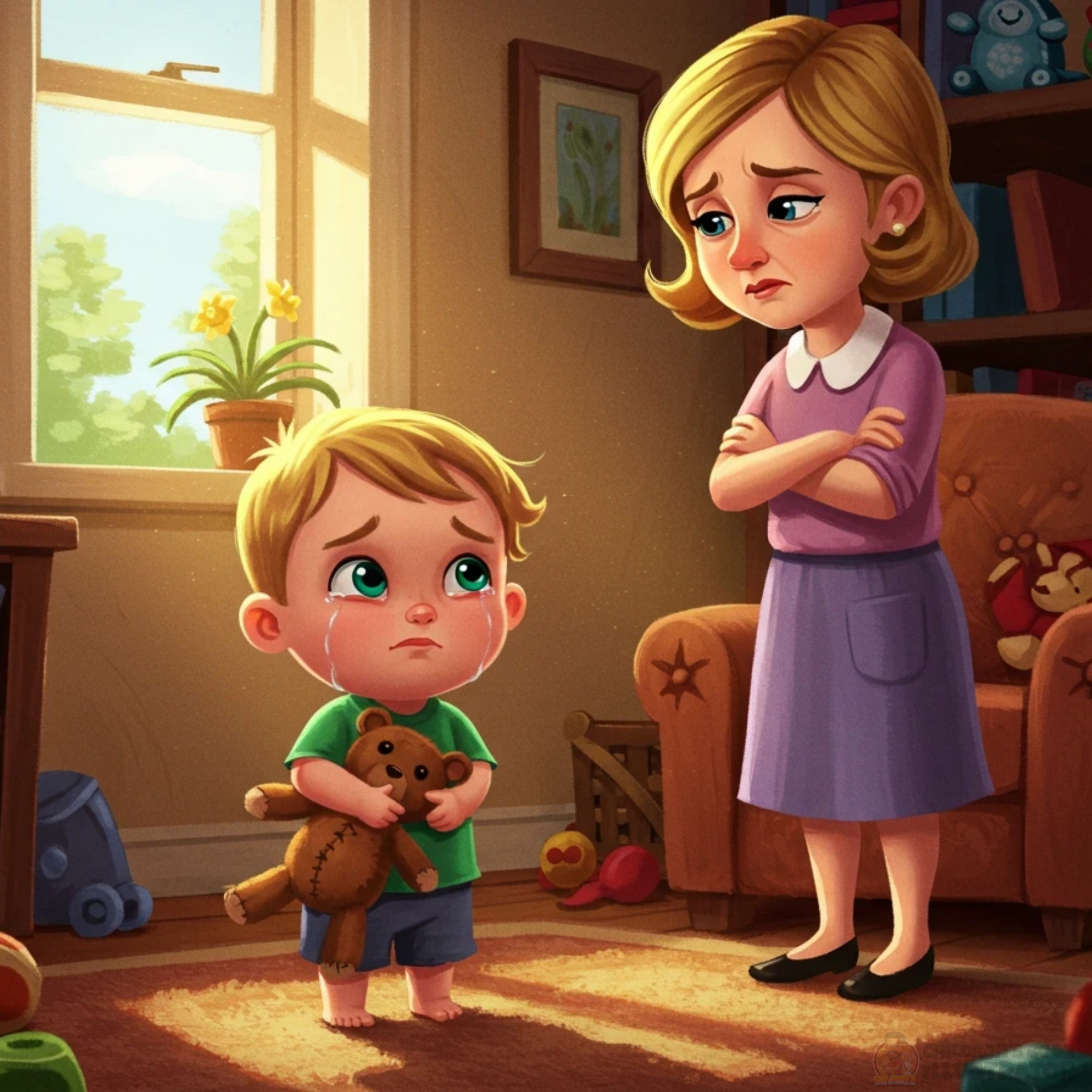 Emotional Resonance Children's Book Illustration Character Stu book artist character design character expression children publishing childrens book illustration cute characters digital painting editorial illustration emotional storytelling kidlitart kids book art mother and child picture book portfolio design storybook illustration vector illustration visual storytelling whimsical art