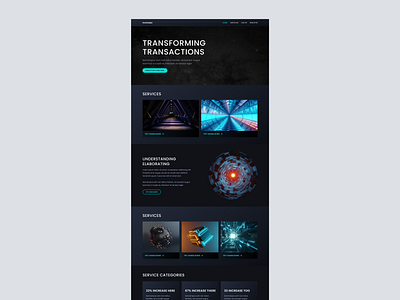 Landing page - Neon branding design graphic design modern ui ux webdesign