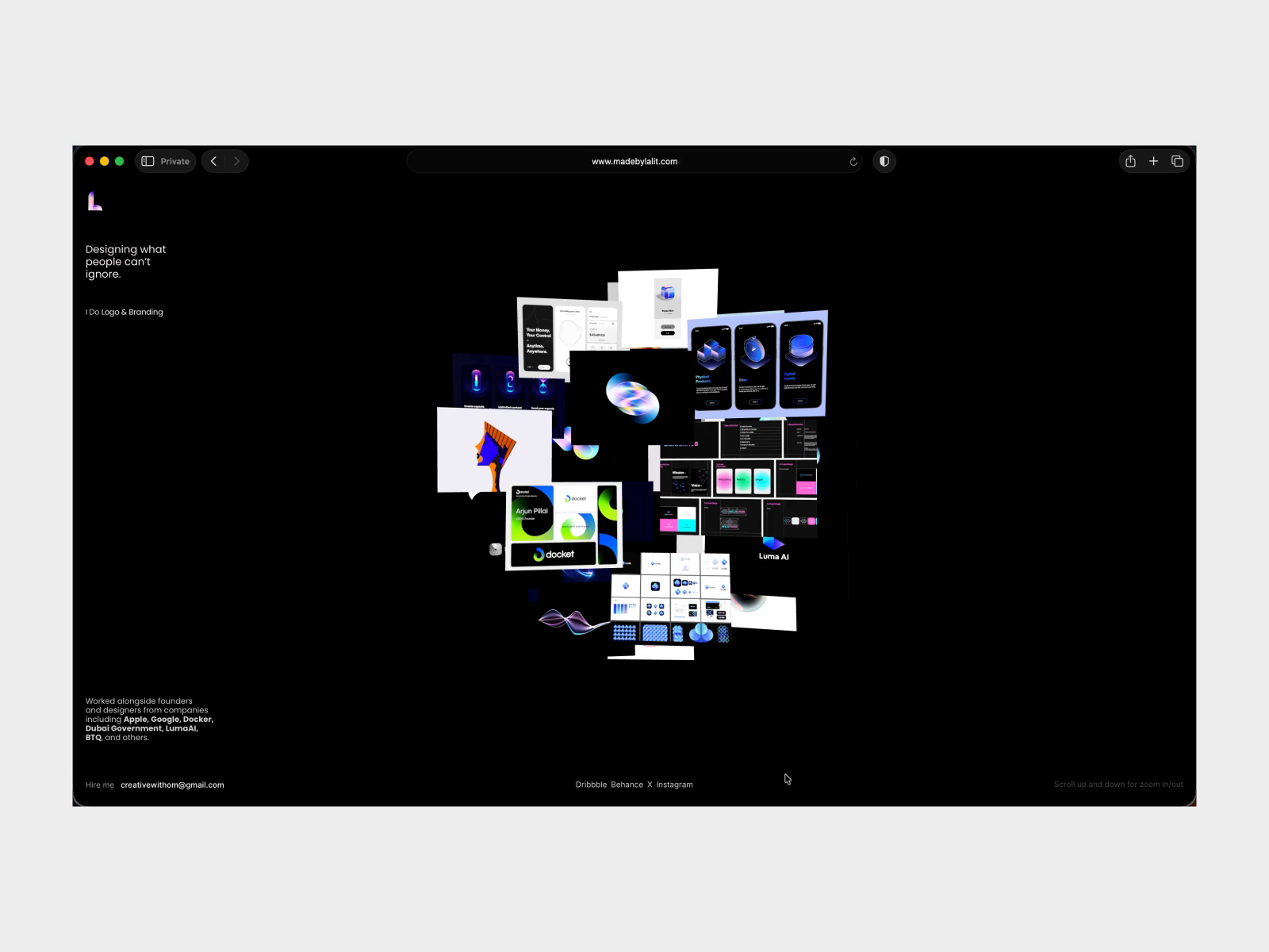 My website