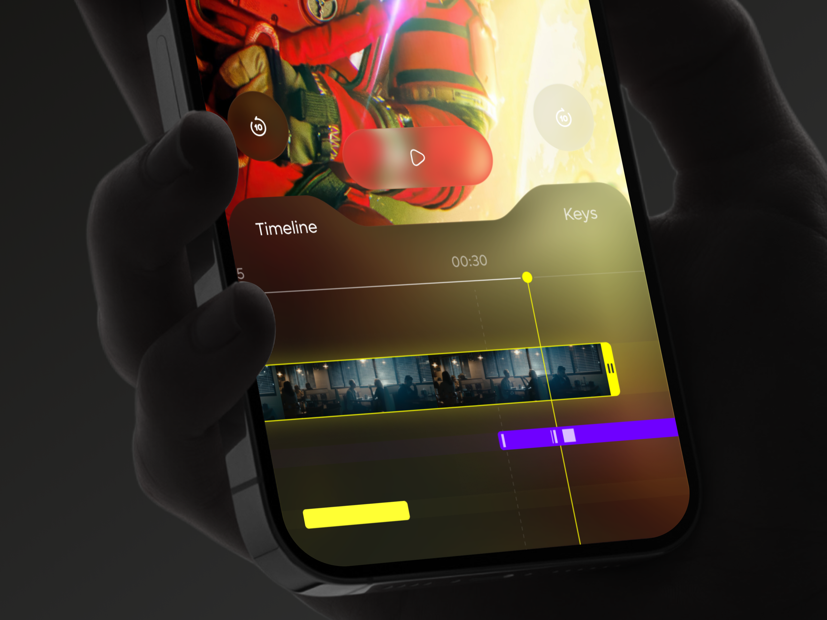 Cinemaro AI – Video Editor Mobile App admin ai app app design automation b2b business crm dashboard design editor interface mobile product product design saas service software ui ux