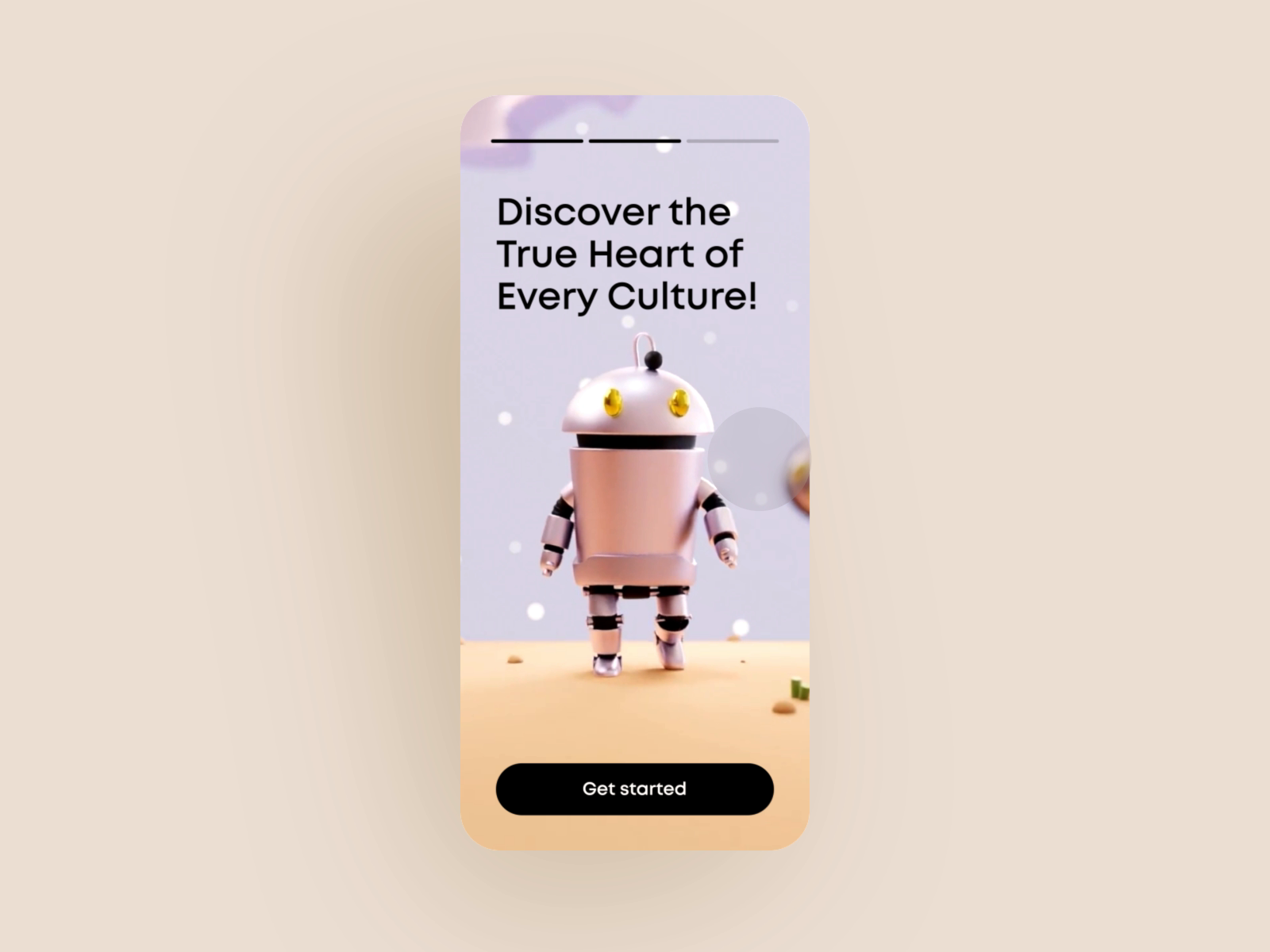 Animated Onboarding Flow - AI Language Learning App