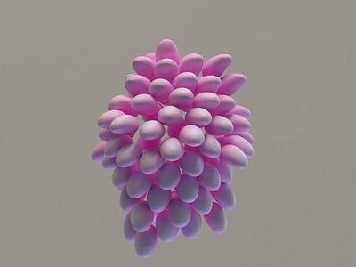 Houdini lesson one 3d 3danimation animation balls branding c4d cinema4d color dailyrender design dynamics houdini motion graphics pink redshift