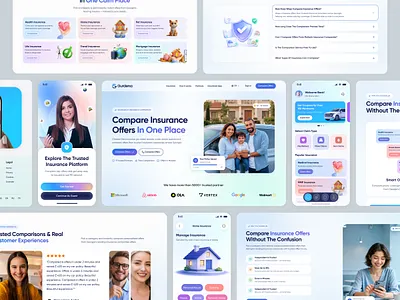 Gurdena - Insurance Company UI/UX Concept ai website auto insurance car insurance home insurance insurance insurance app insurance company insurance dashboard insurance ui insurance website landing page mobile app modern ui motor insurance onboarding product design saas ui saas website ui design website