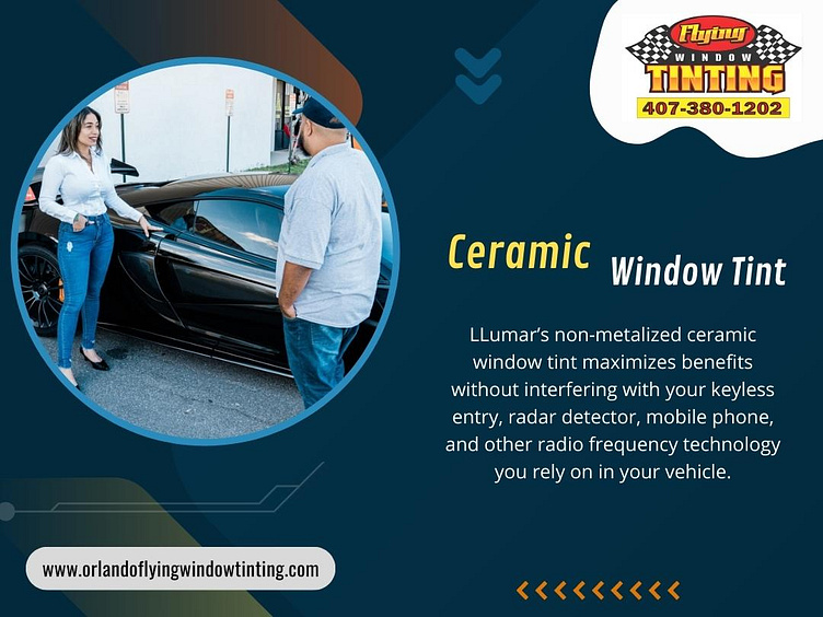 Ceramic Window Tint Near Me by Flying Window Tinting on Dribbble