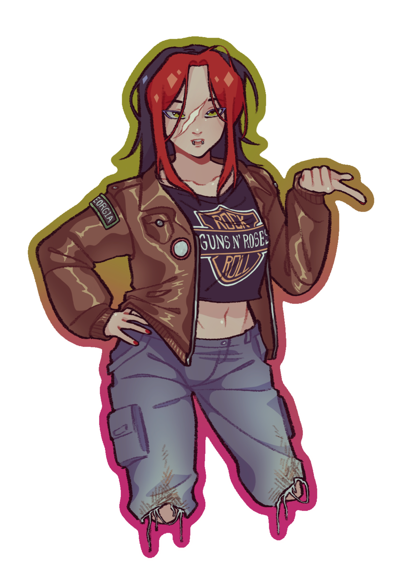 Quest 2d art character art character concept character design design illustration procreate