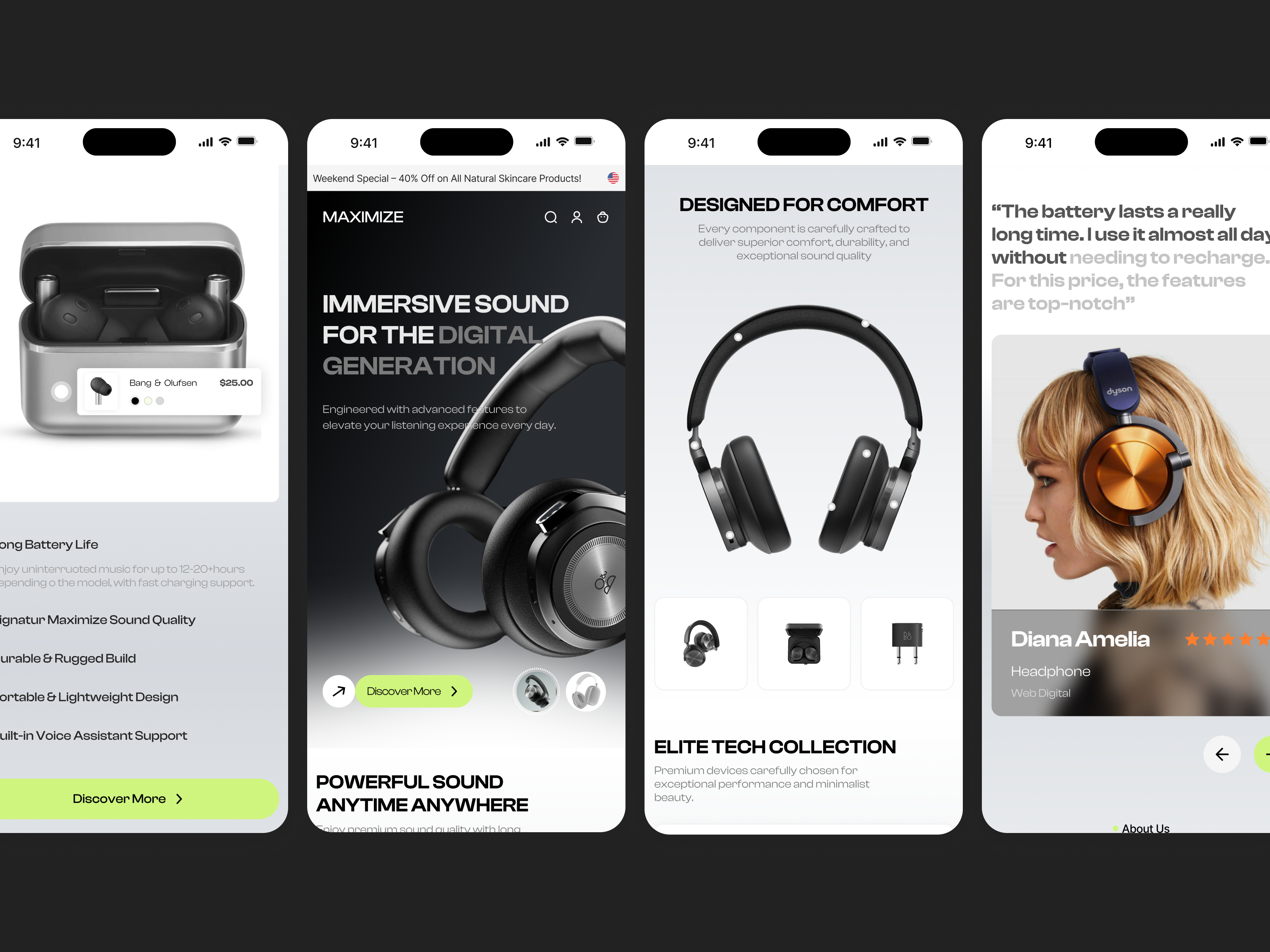 Maximize - Digital Marketplace Responsive Website