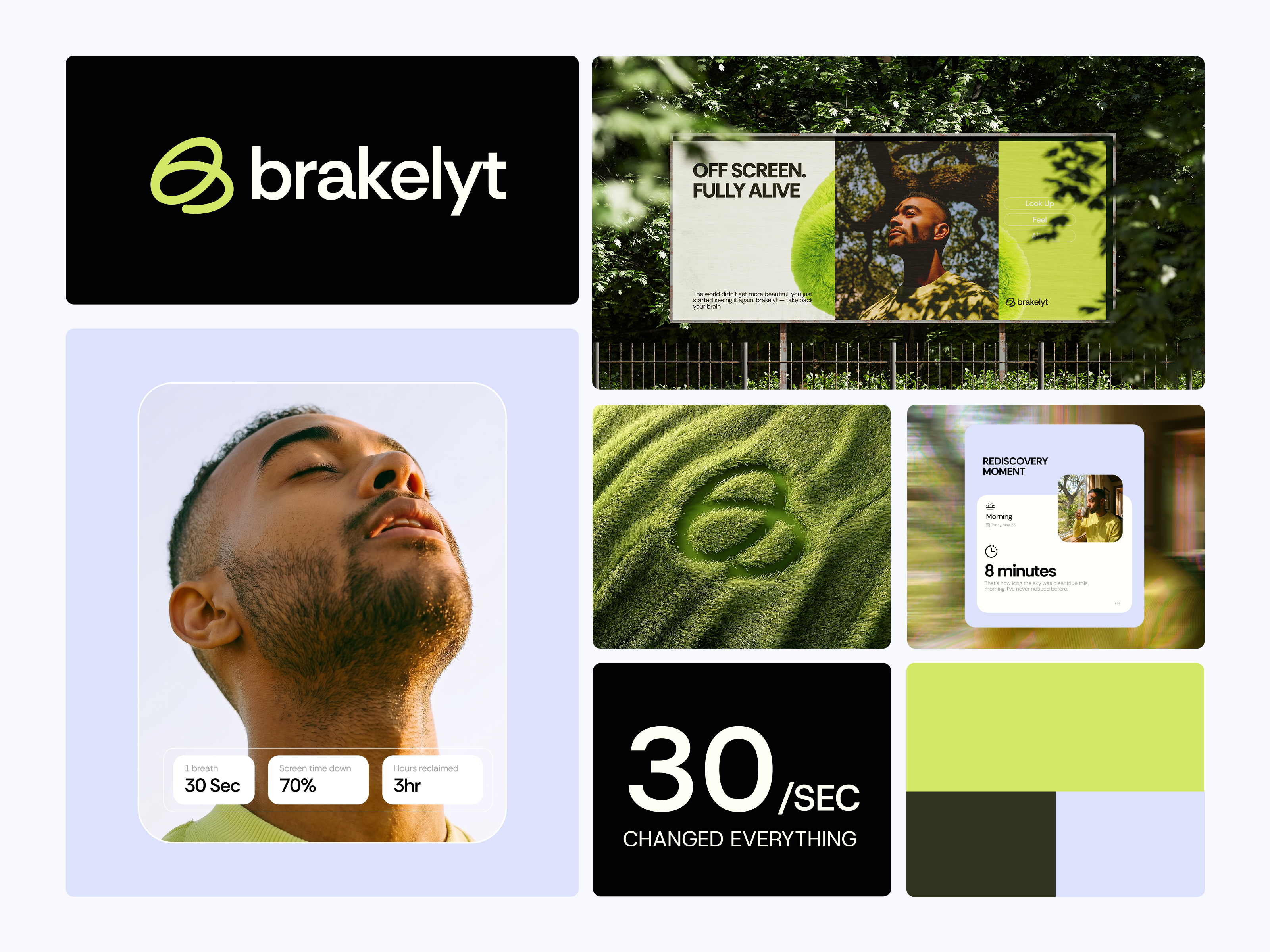Visual Design, Brand Campaign & Story Building For Breaklyt brand campaign branding connection genai design habit maker health tech investor ready brand letter mark logo logo designer logodesign mental health mindful modern logo productivity focused app refresh saas logo todoist visual direction wellness