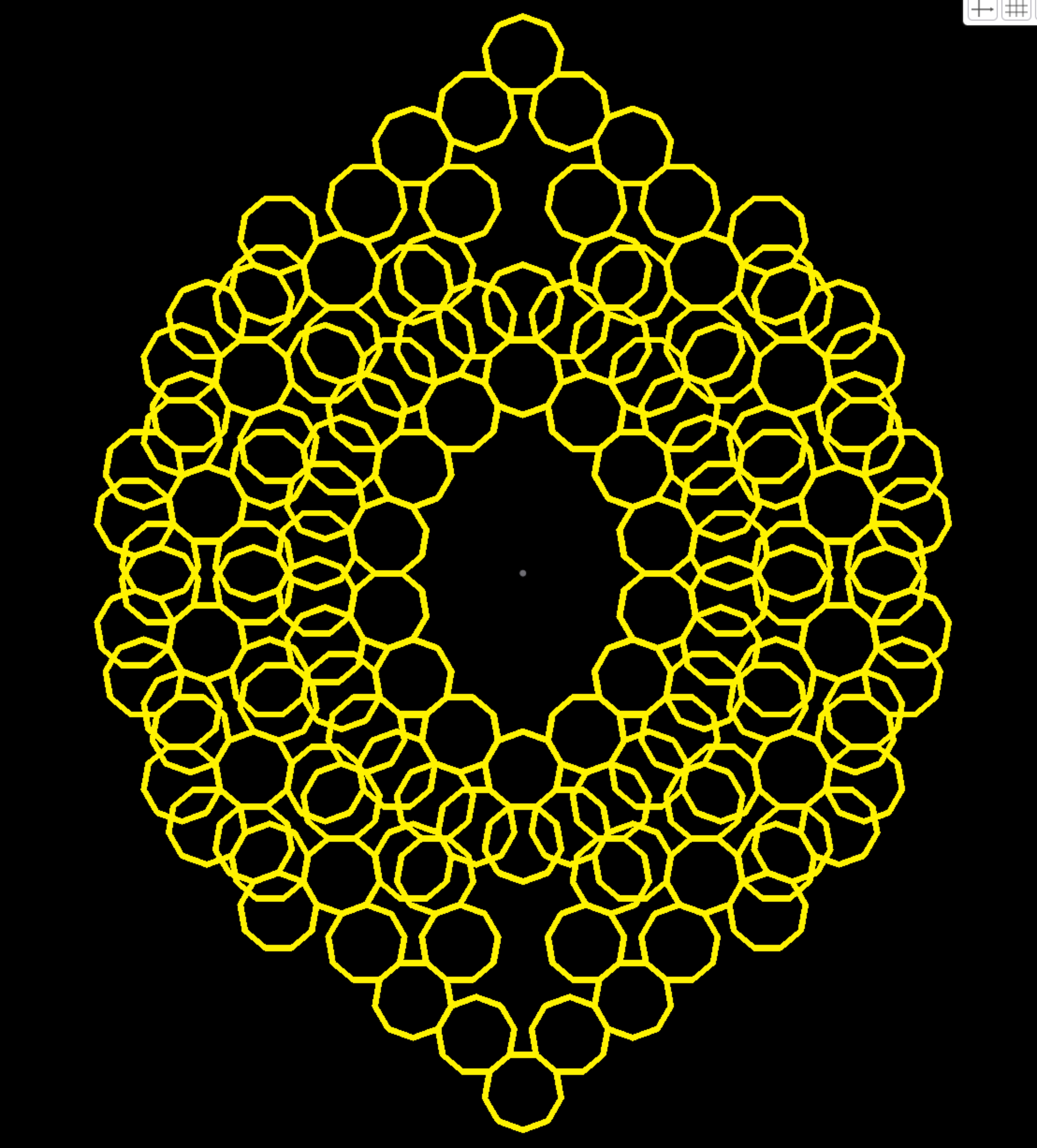 Gold rings chain