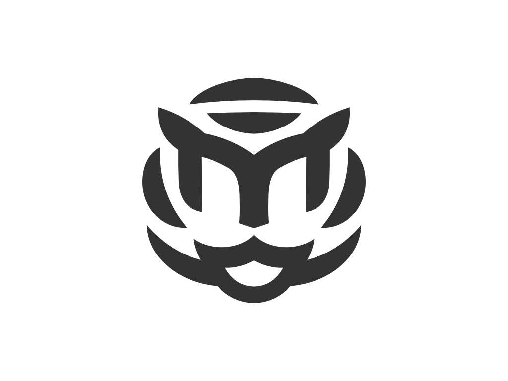 M Tiger Face Logo