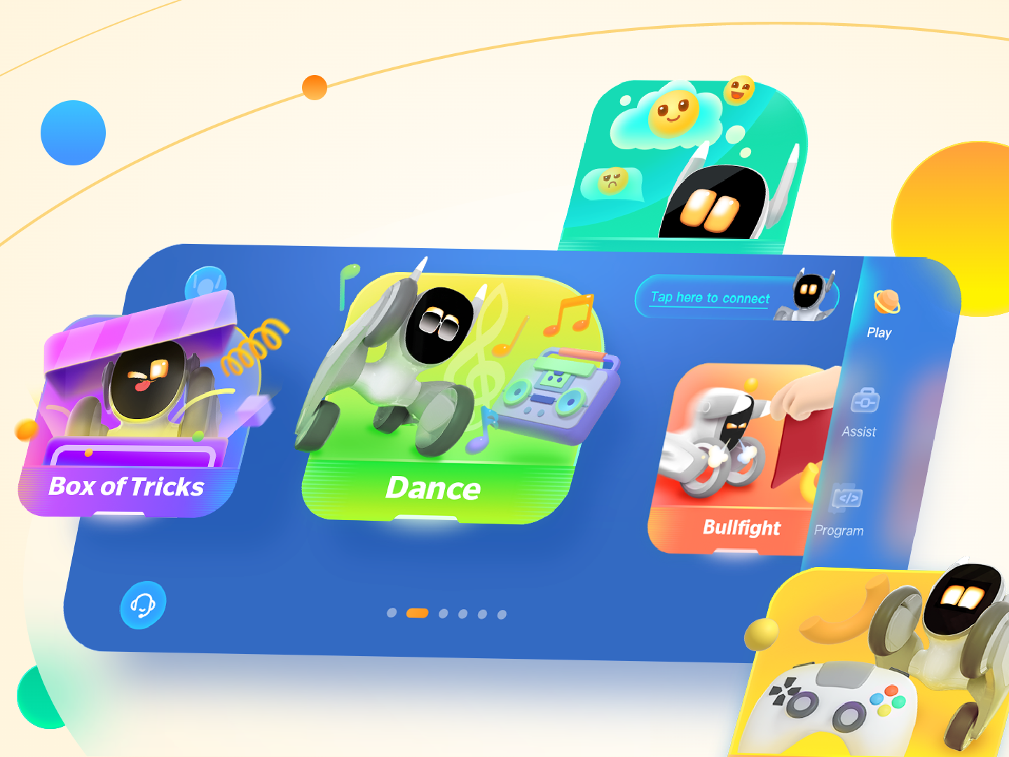 🤖 Loona app 🤖 - Home card home robot ui